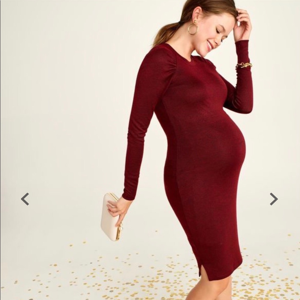 Maternity Sweater Dress